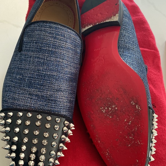 Louboutin flat for men. Great condition. Don’t miss out.